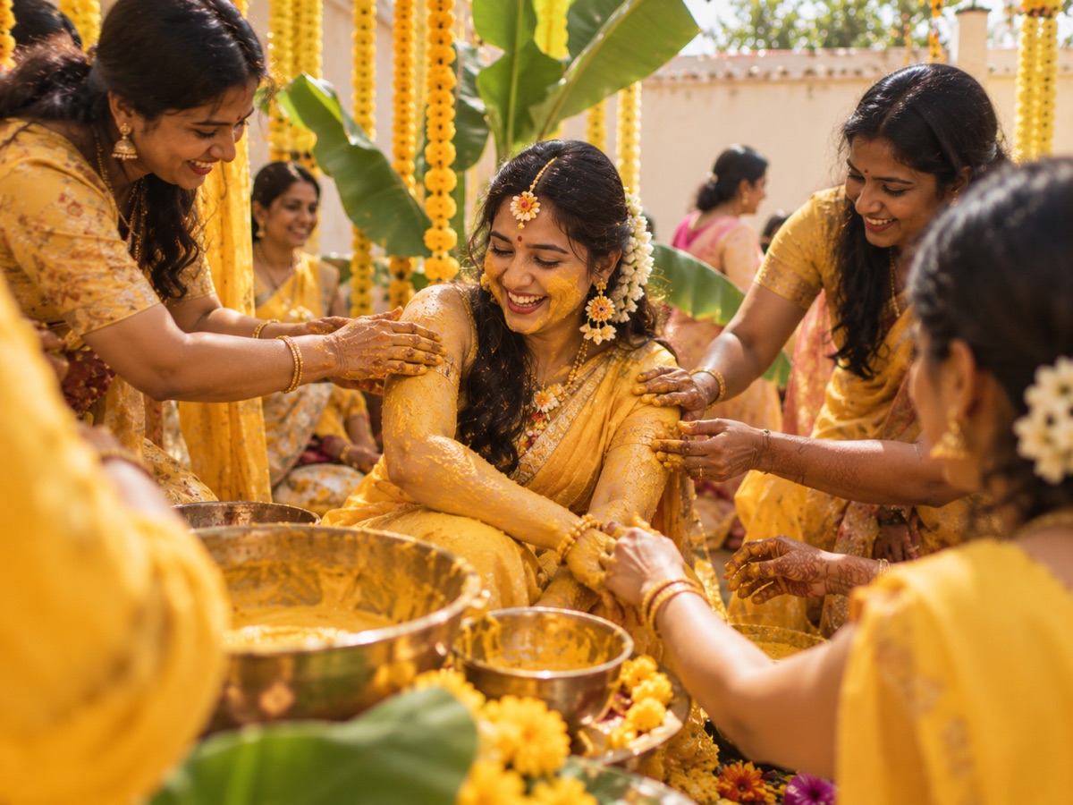 Haldi photos